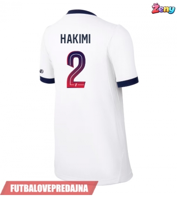 Lacne Ženy Futbalové dres Paris Saint-Germain Achraf Hakimi #2 2026-27 Krátky Rukáv - Preč